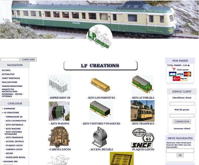 LP Modeles : Cr�ation de kits, Maquettes et Mod�lisme