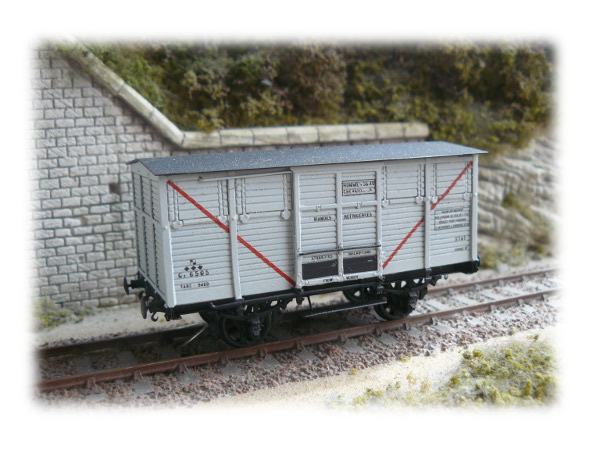 Kit wagon couvert réfrigéré ETAT série Gx 6555 à 6567