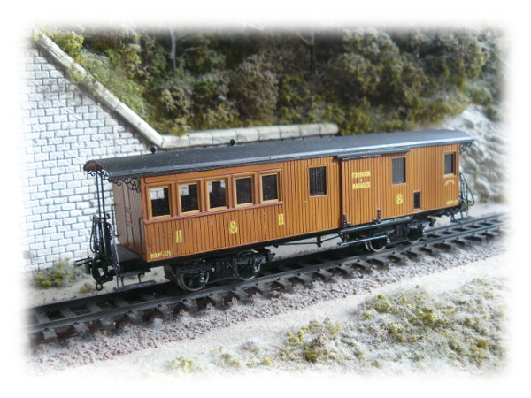 Voiture mixte fourgon Sud France