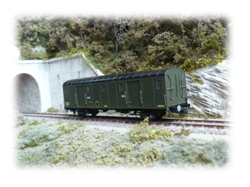 Fourgon OCEM 30 Etat/SNCF à 2 essieux