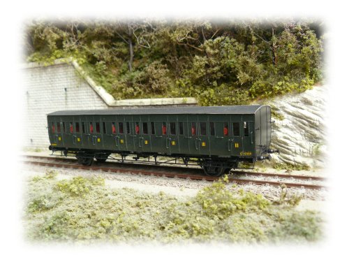 Voiture C8 à essieux NORD SNCF