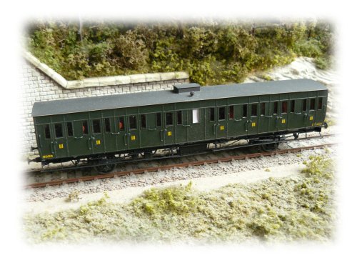 Voiture C8t à essieux NORD SNCF