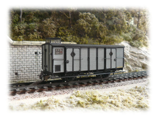 Fourgon DDify des CFD Vivarais et Corse