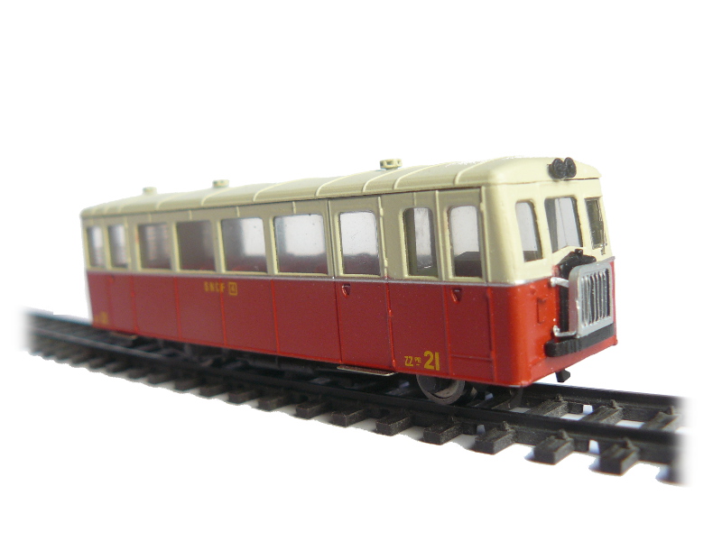 Automotrice DeDion MZ du Blanc Argent